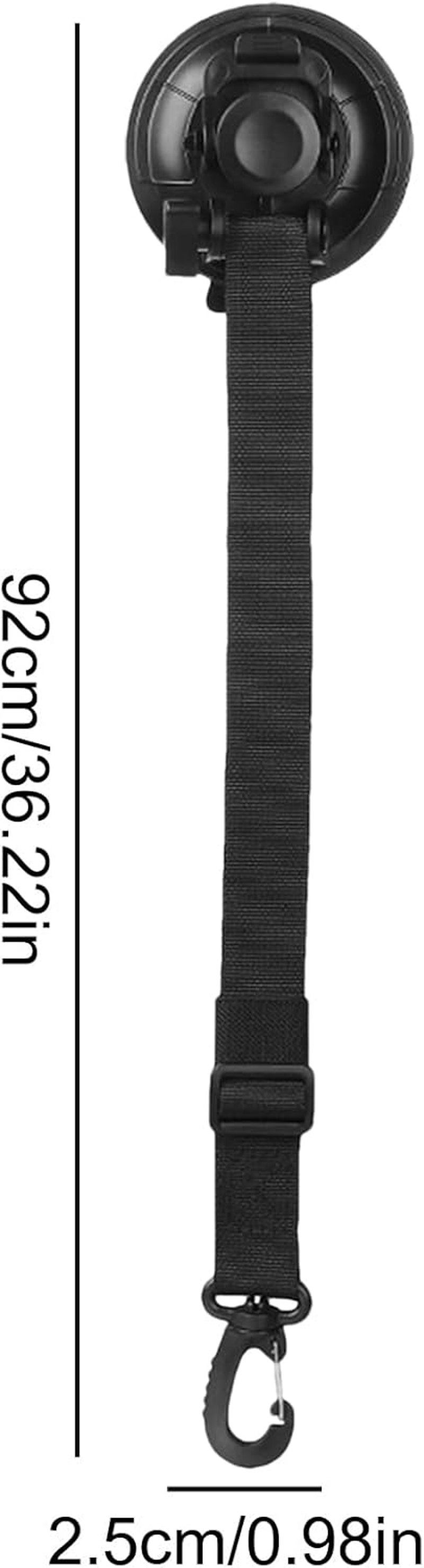 Qkbuza Suction Cup Hooks, Heavy Duty Awning Suction Cups, Removable Awning Accessories, Powerful Tent Attachment for Rv, Boat, Truck