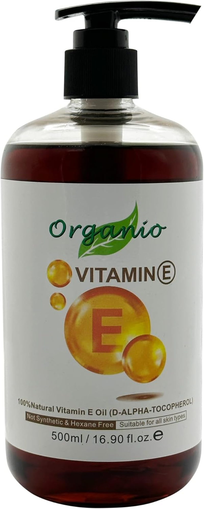 Natural Vitamin E Oil 100% Pure - (87% D-Alpha Tocopherol) Very Thick Oil (100Ml, without Pump) image number 5