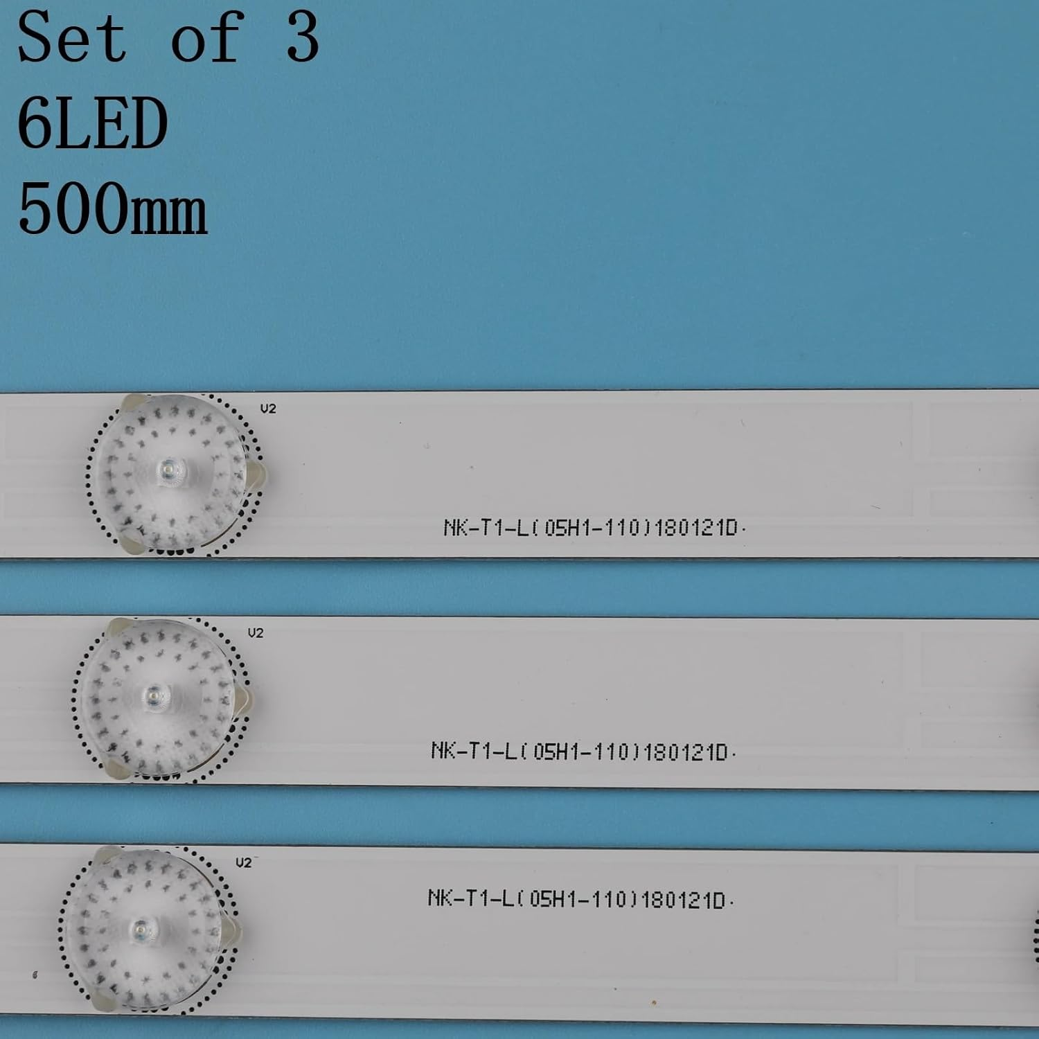 LED Backlight Strip Fit for JS-LB-D-JP2820-061/051DBAD D28-F2000 LED28C310A LED28C310B JS-LB-D-JP2820-061DBAD 6 Leds LED TV Light