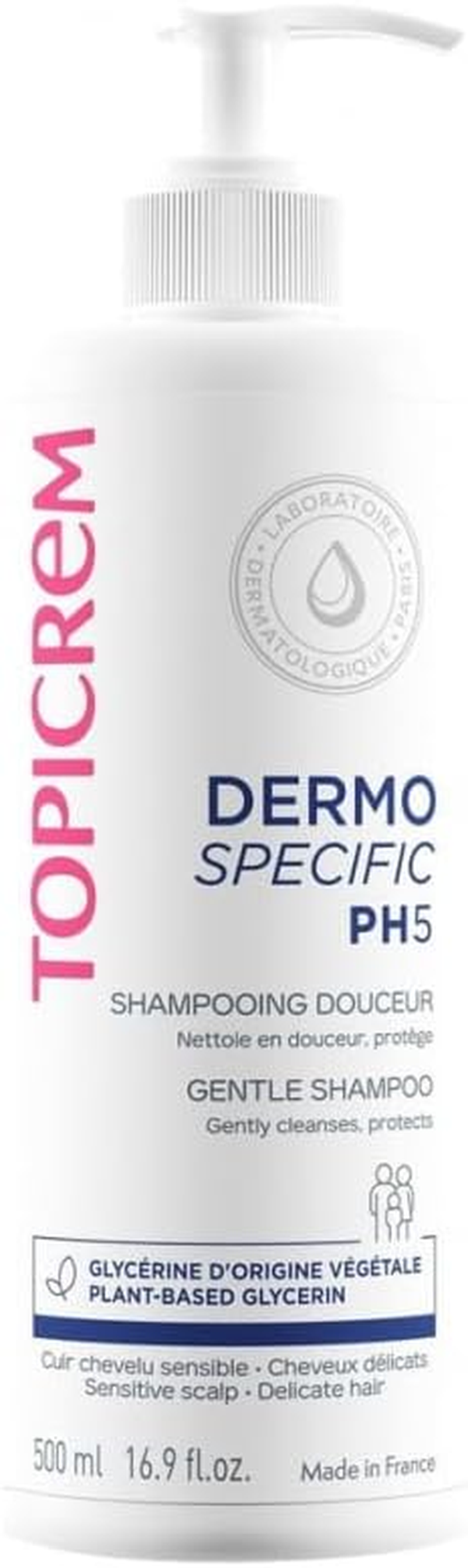 DERMO SPECIFIC PH5 Gentle Shampoo 500Ml for the Whole Family.