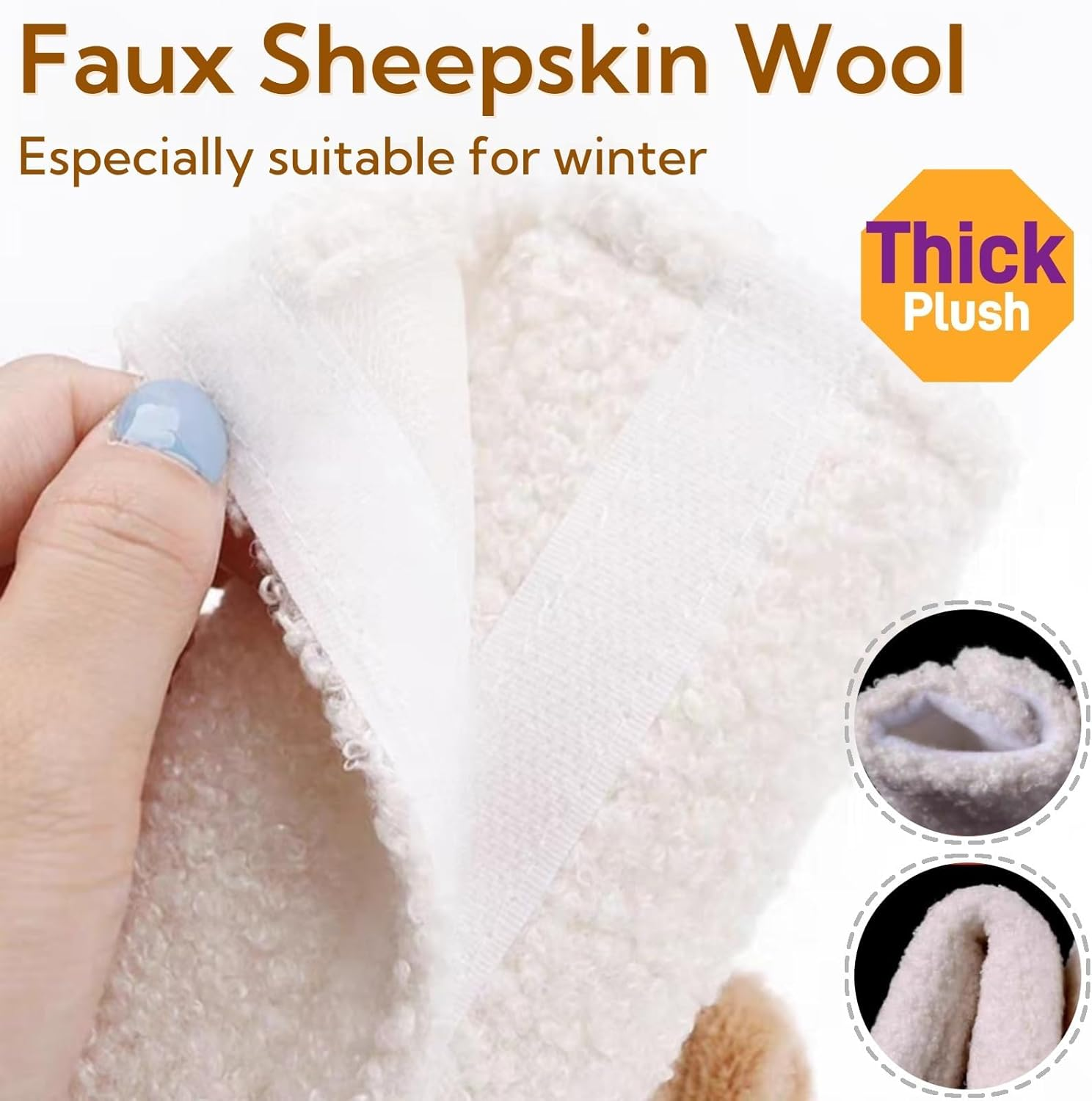 2 PCS Seat Belt Cover Pad, Cute Kawaii Animal Bunny Seatbelt Covers for Adults, Winter Plush Fluffy Soft Seat Belt Cover, Cartoon Seatbelt Cushion,Car Seat Strap Pads (A-Bunny(Pink)) image number 2