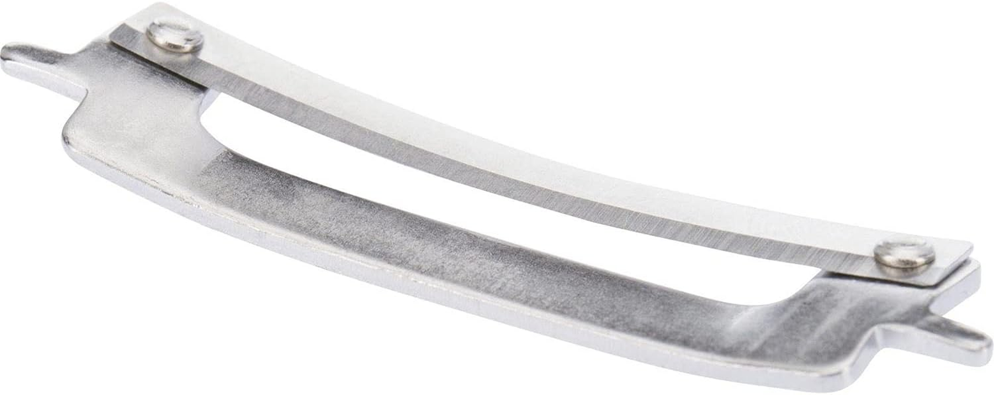 Westmark Swivel Peeler Pomfix Gallant, 7.7 X 1.1 X 0.8 Inches, Black/Silver/Red image number 2