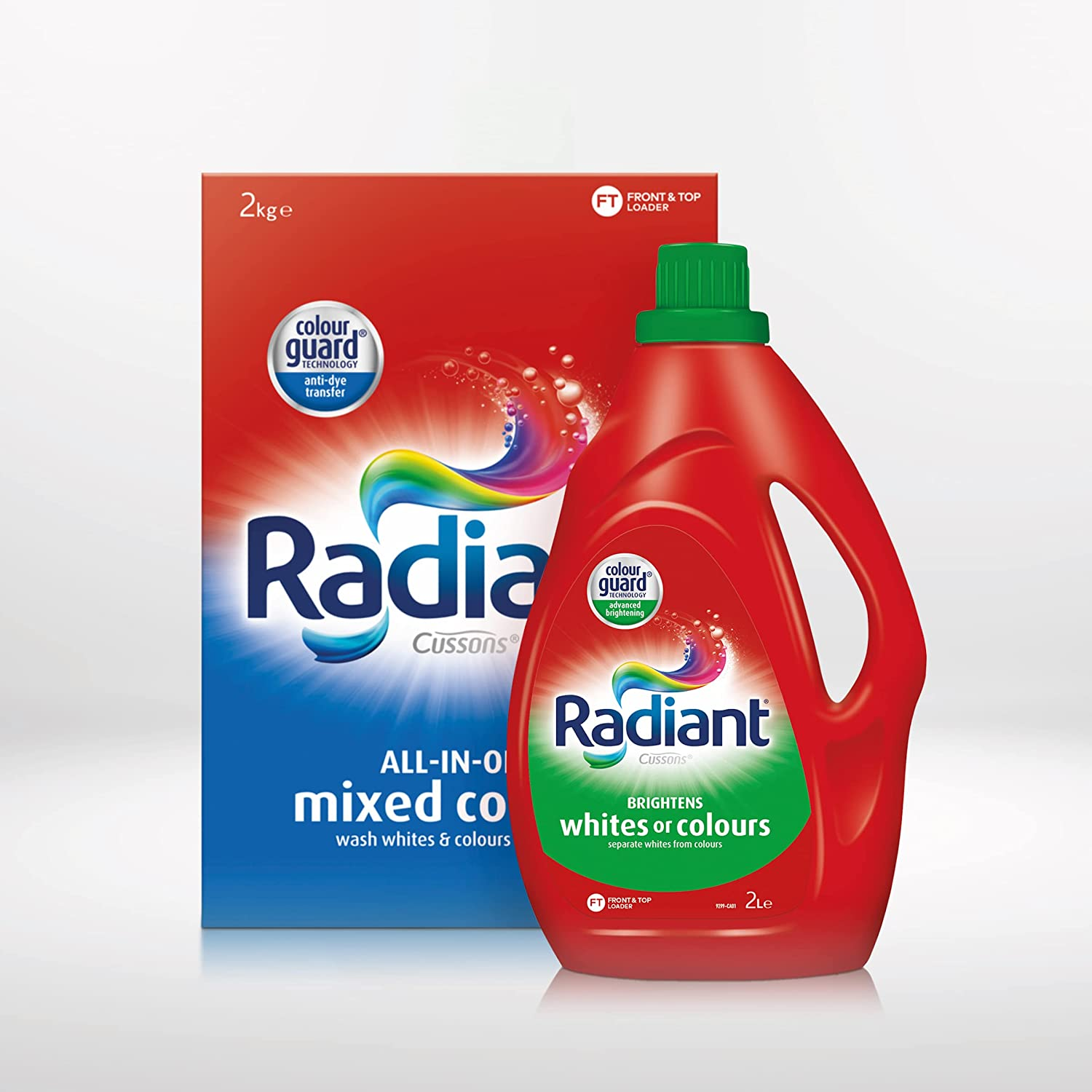 RADIANT LAUNDRY POWDER ALL in ONE MIXED COLOURS FRONT and TOP LOADER 7Kg image number 5