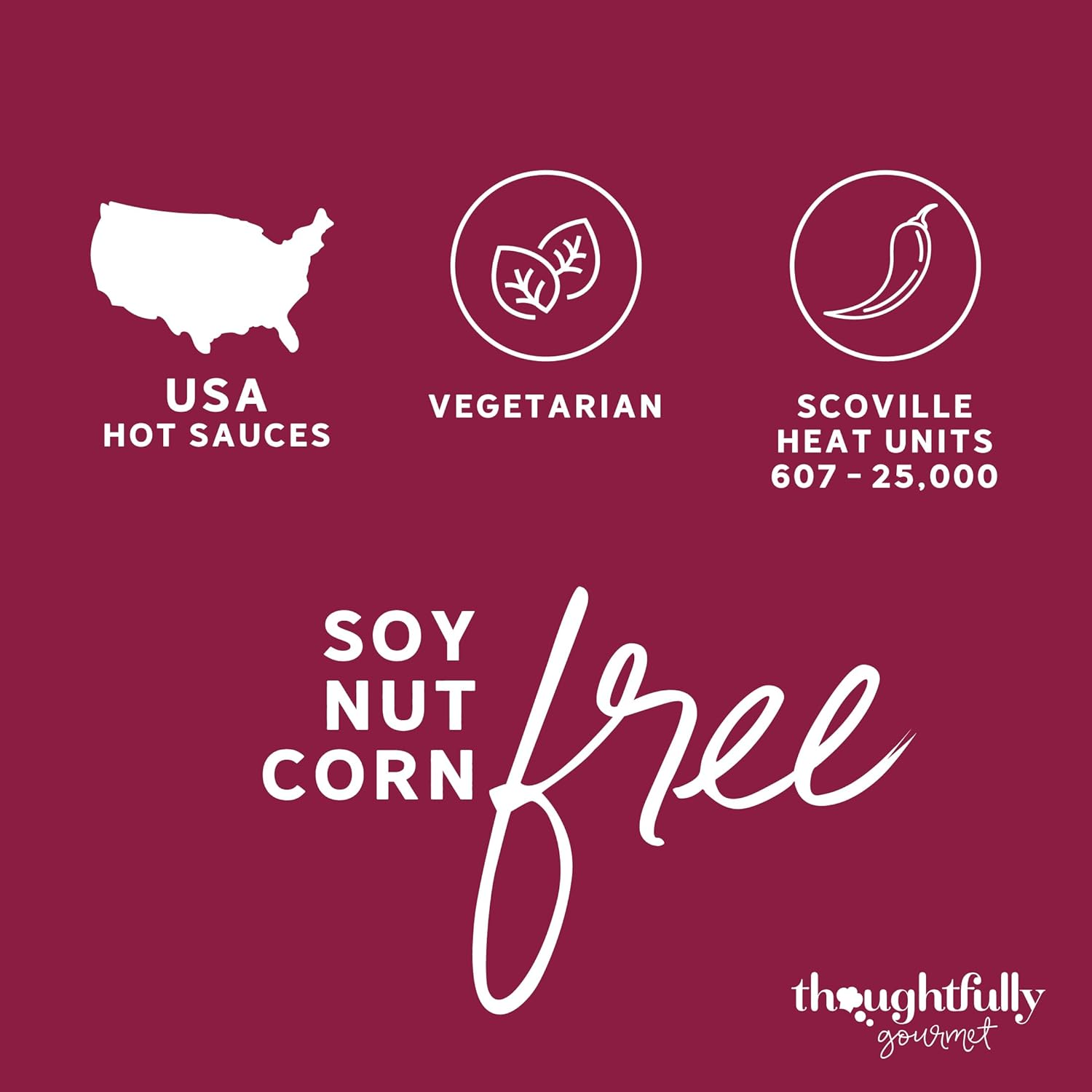 Thoughtfully Gourmet, Hot Sauce Challenge Set, Hot Sauce Variety Pack Includes Hot Sauces from Mild to Extreme Flavors, Unique Gifts for Men, Set of 10 image number 6