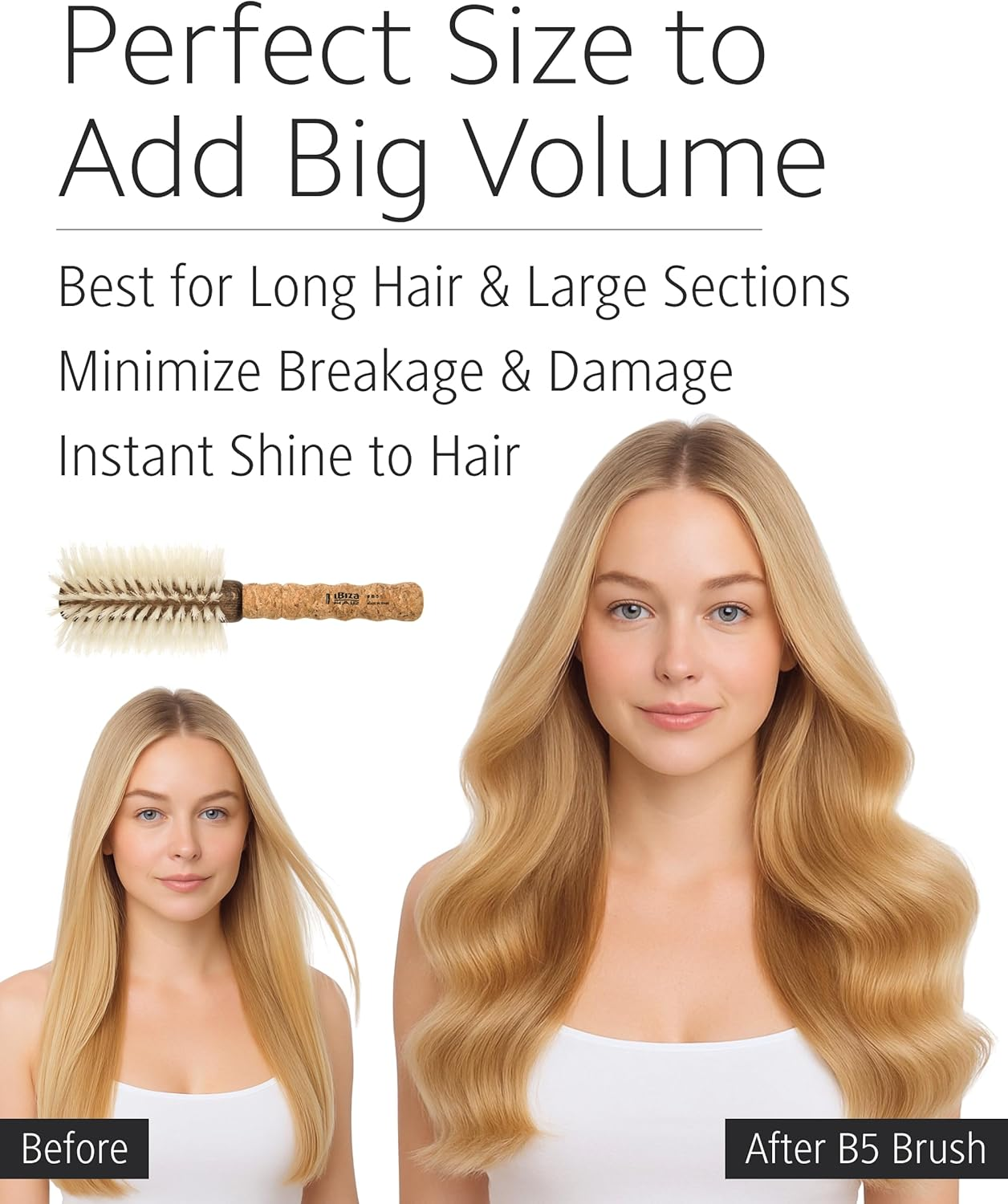Ibiza Hair B Series Brush, B5 by Ibiza Hair