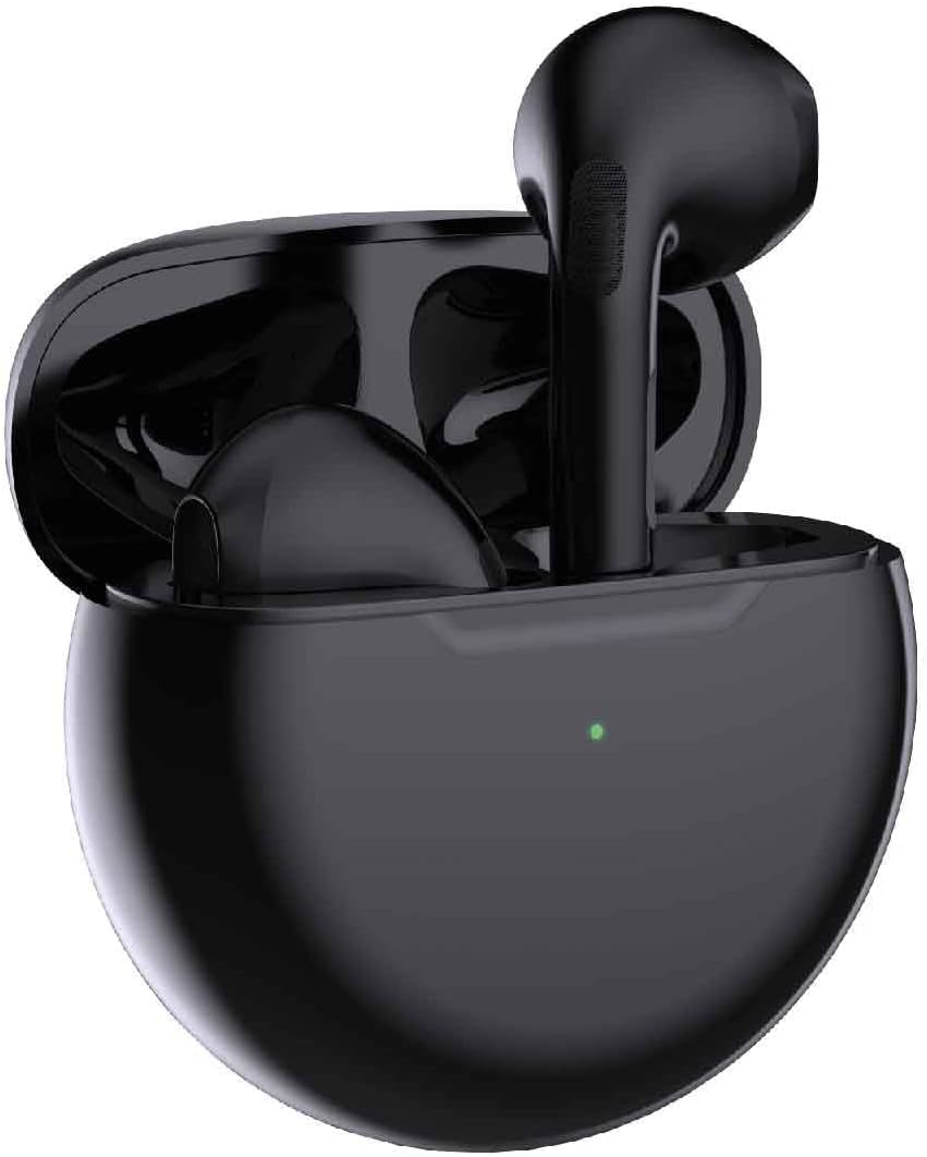 Laser TWS Earbuds Black, Wireless, Bluetooth, Charging Case, Voice Assistant