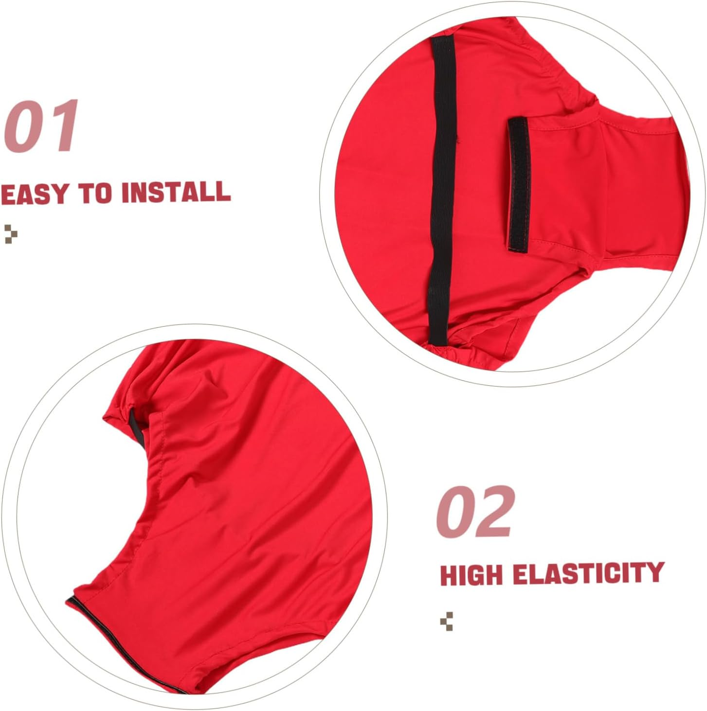 ADOCARN Suitcase Cover Elastic Luggage Protective Wrap Travel Accessories for Suitcases image number 5