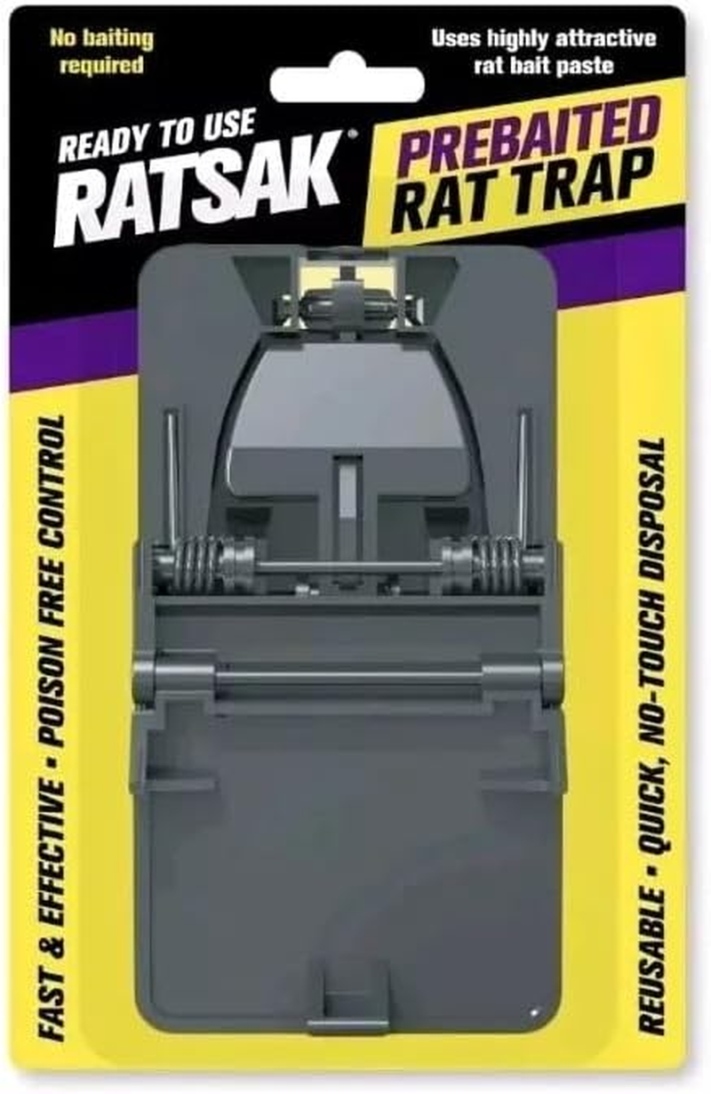 Ratsak Pre Baited Rat Trap 1Pk