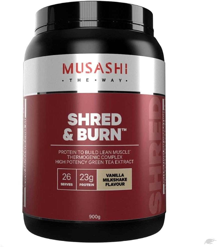 Musashi Chocolate Milkshake Flavour Shred & Burn Protein Powder 2 Kg image number 1