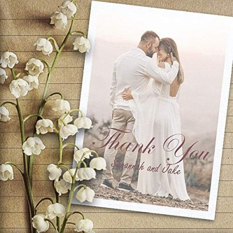 Hamilco 5X7 White Linen Cardstock Paper Blank Index Cards Card Stock 80Lb Cover - 50 Pack image number 6