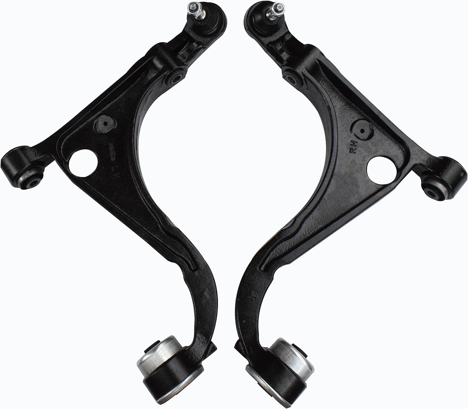 2Pcs Front Lower Control Arms with Ball Joint Bushing Set Replacement for Ford Falcon AU 2 BA BF XR6 XR8 2000-2008 Sedan Wagon Ute Left and Right Side image number 4