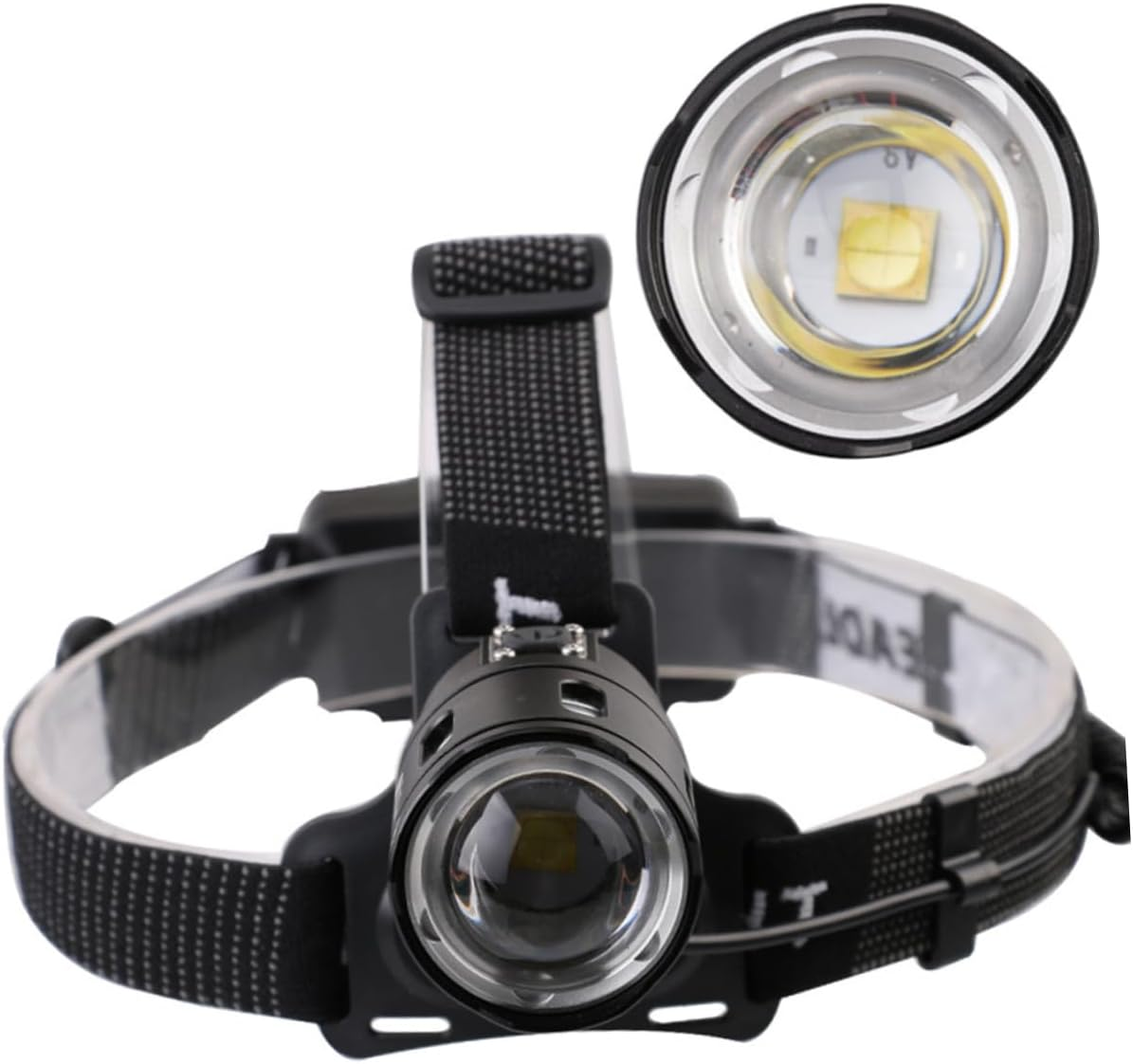 DOITOOL Led Headlamp Brightness Lightweight for Camping Running Hiking and Fishing Outdoor Headlight Modes Battery Not Included image number 5
