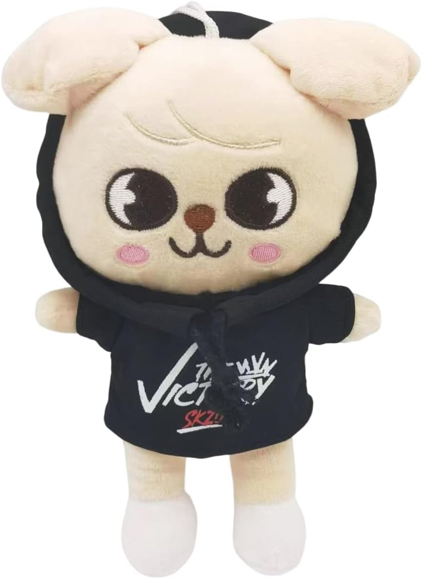 Cute Stray Kids Plush,9.8In Kawaii Skzoo Plush Toys,Creative Soft Stuffed Cartoon Plush Toy Gift Toys for Kids Fans (Puppym) - Bbokari image number 3