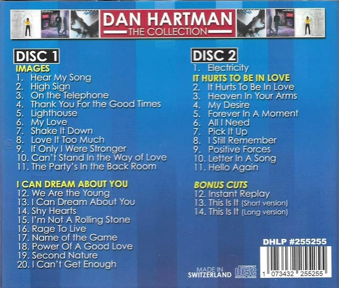 Images / Can Dream about You / It Hurts to Be in Love