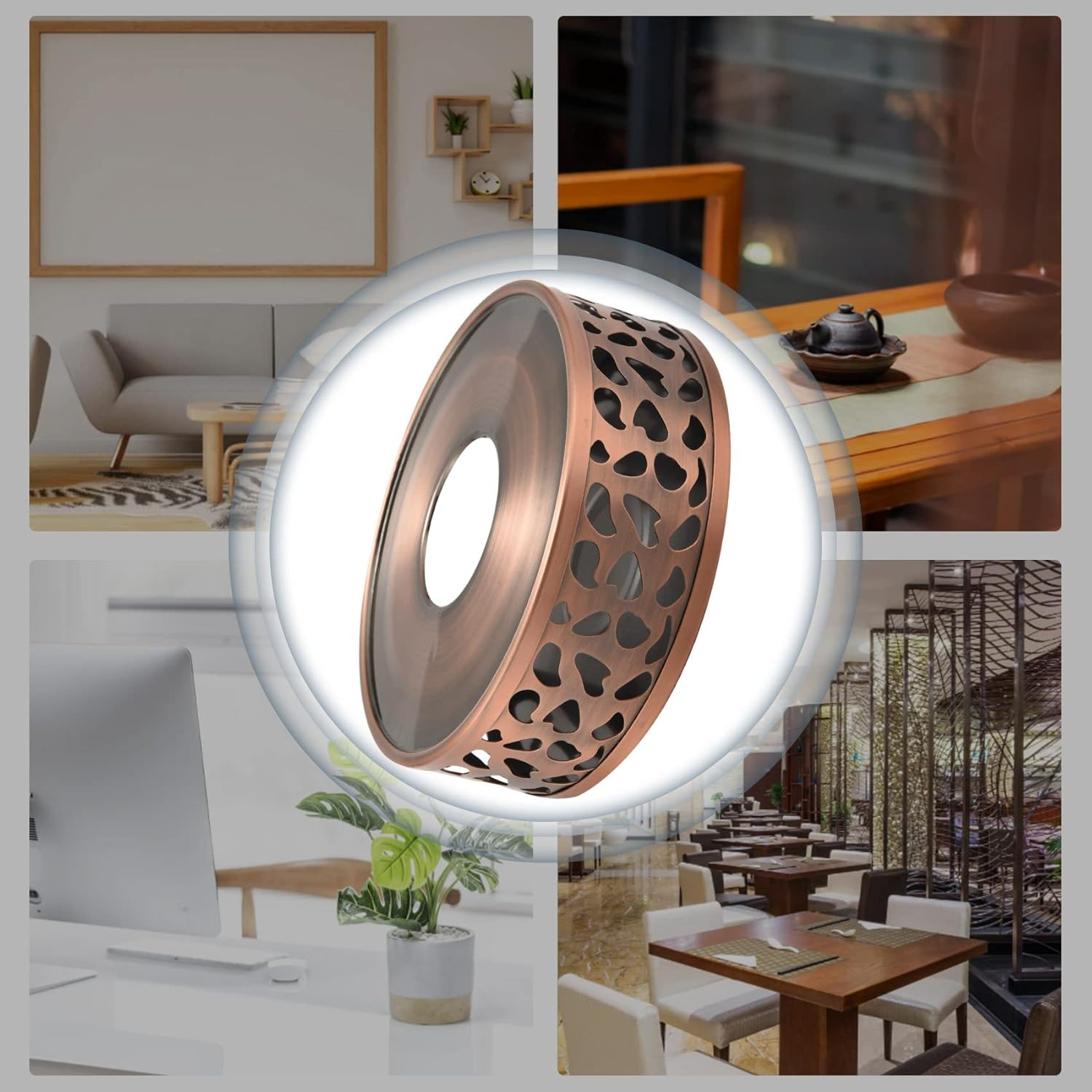 Durable Steel Tea Warmer, Heating Base, Teapot, Warm Tea Stove, Candle Teapot, Tea Set image number 5