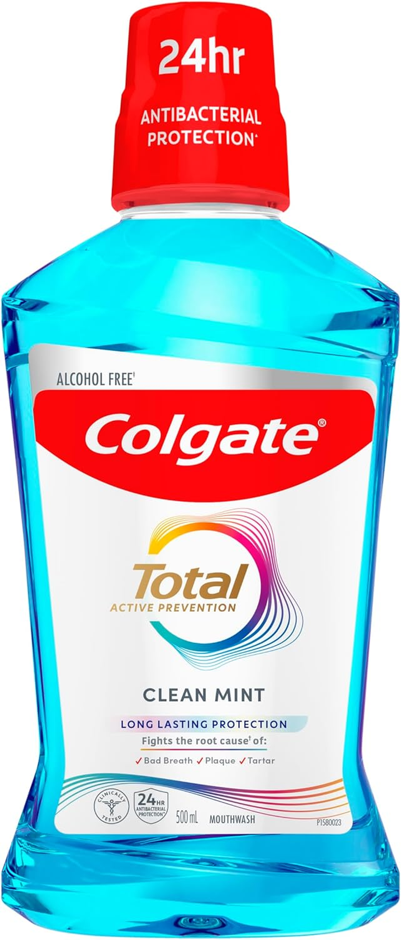 Colgate Total Active Prevention Clean Mint Mouthwash, 500Ml