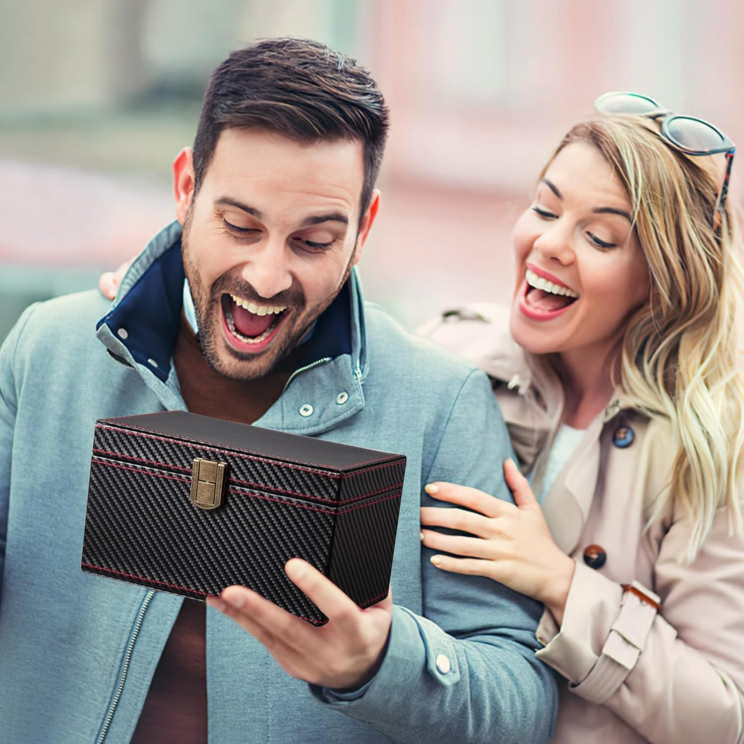 Large Faraday Box & 2 Pack Faraday Bag for Key Fob Protector,Faraday Cage Car Key Fob Signal Blocker Box,Keyless Entry RFID Blocking Set,Protects Car Key with Industry Leading Faraday Protection image number 5