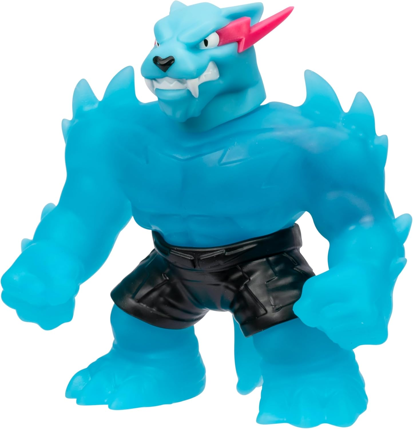 Mrbeast Lab 24736 Stretchy Figure by Heroes of Goo JIT Zu, Squishy Hypercharged Panther, Multi-Coloured image number 6