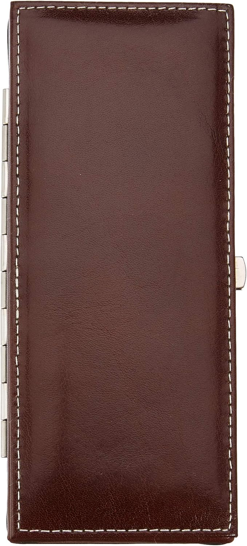 Pfeilring RH 5-Piece Manicure Case Nappa Leather Brown Inox Stuffing in Box image number 2