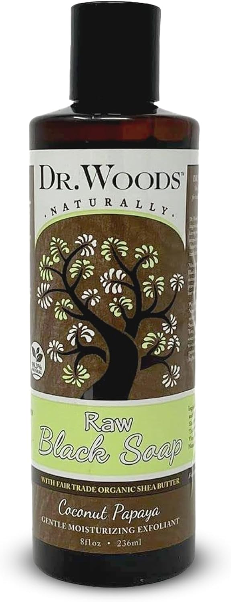 (240Ml) - Dr. Woods Raw Moisturising Black Coconut Papaya Soap with Organic Shea Butter, 240Ml image number 4