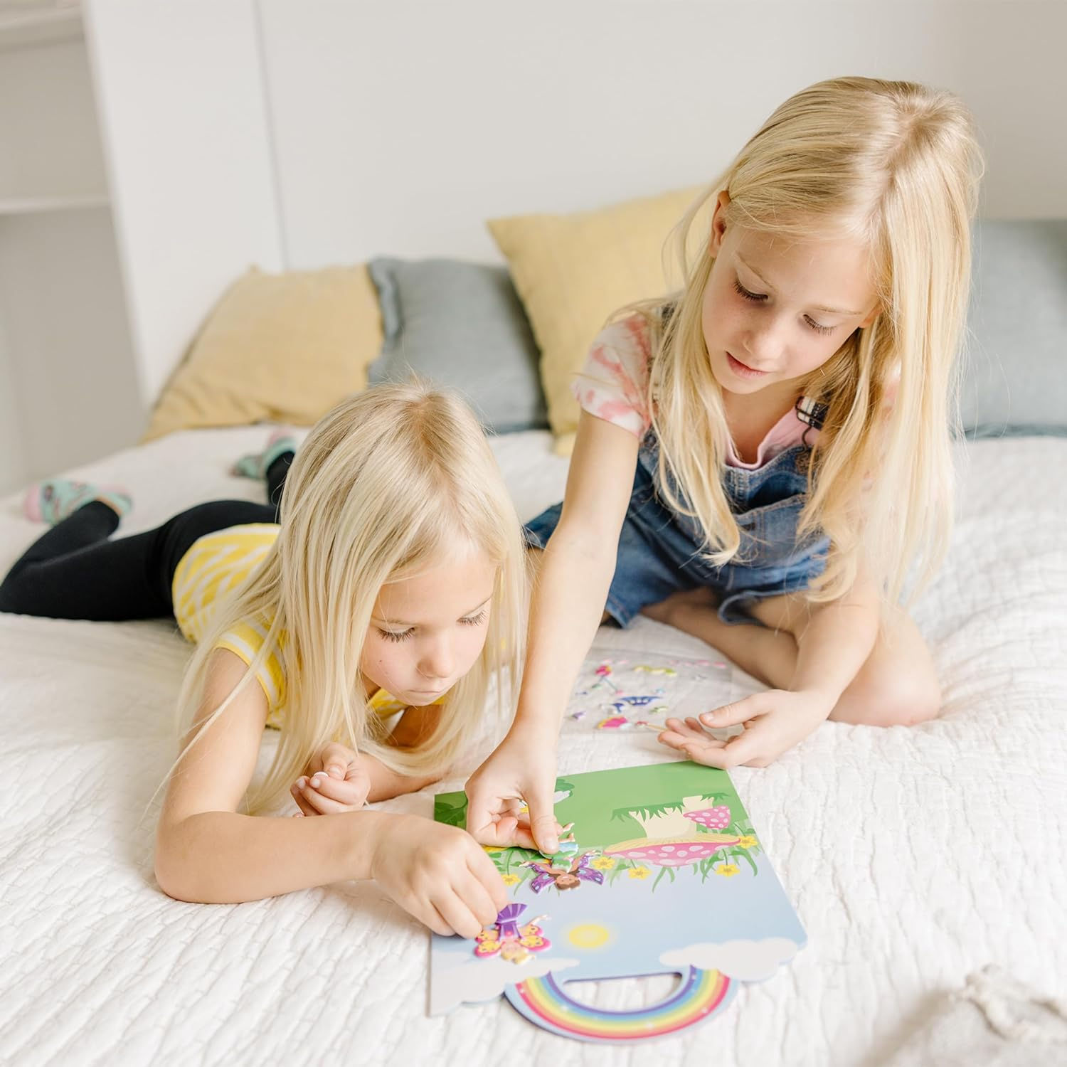 Melissa and Doug - Reusable Puffy Sticker Play Set - Fairy image number 2