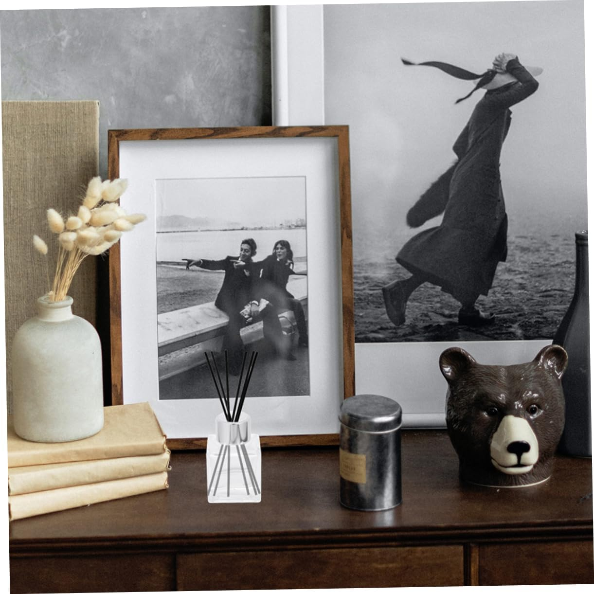 KALLORY Aromatherapy Diffuser Bottle 50Ml Glass Fragrance Release Container Refillable Perfume Bottle for Home Scenting and Essential Oils Random Color image number 6