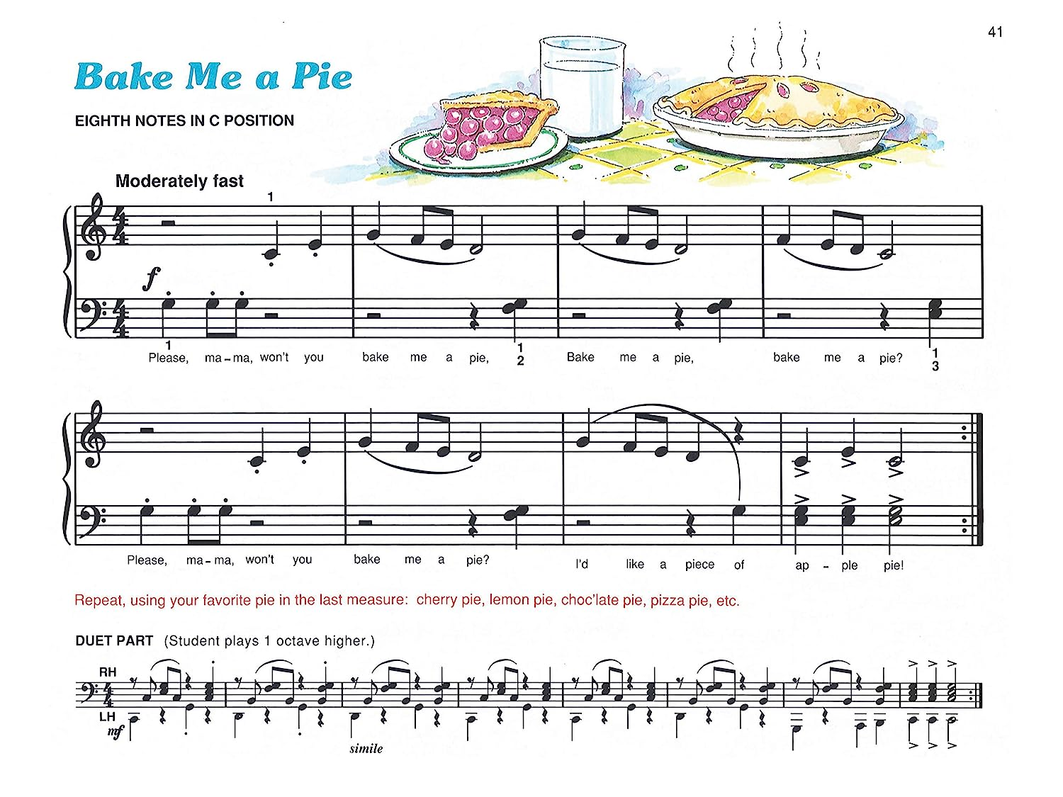 Alfred'S Basic Piano Library Prep Course Lesson C image number 4