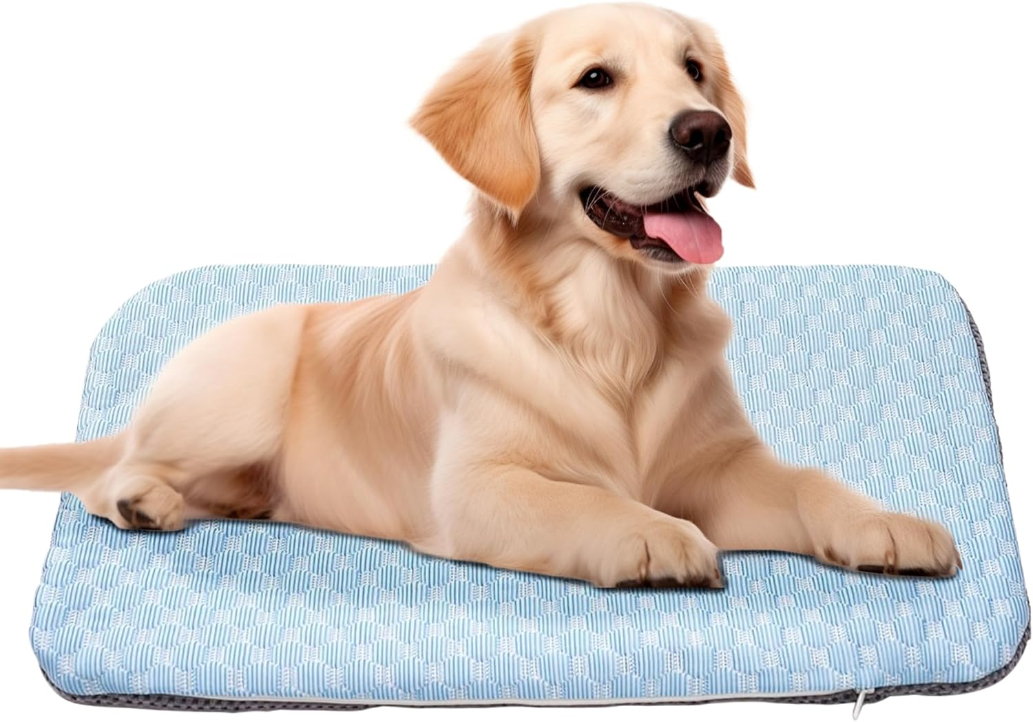 Self-Warming Dog Cat Bed Pad, Self-Heating Thermal Cat and Dog Bed Mat, Large 42X66Cm Heating Pad for Dog,Dual-Purpose Endothermic Color Changing Arc-Chill Cooling Fiber,Foldable Washable Pet Bed