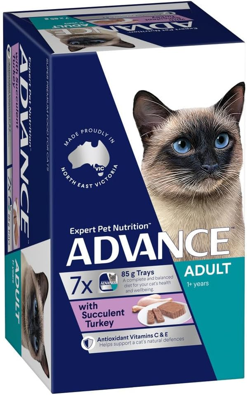 ADVANCE CAT ADULT SUCCULENT TURKEY 85G 7PK(292525) (OM7) image number 1