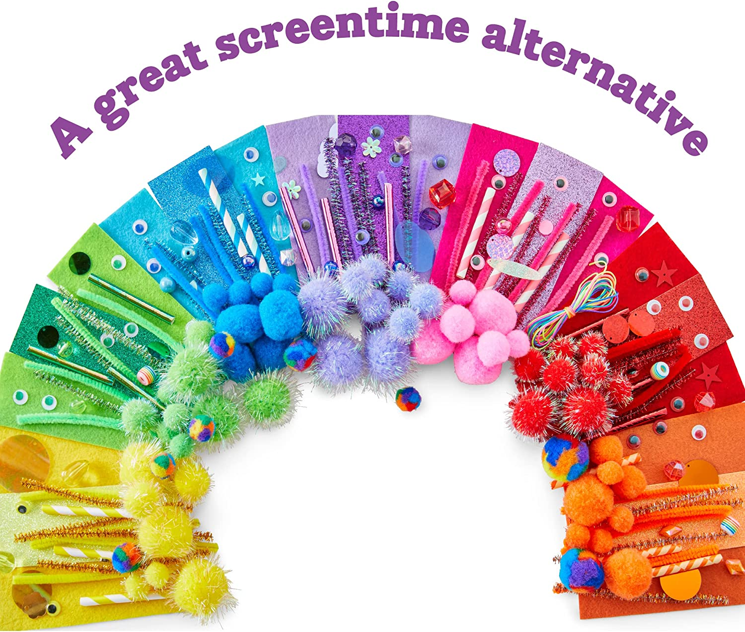 Kid Made Modern - Rainbow Craft Kit image number 2