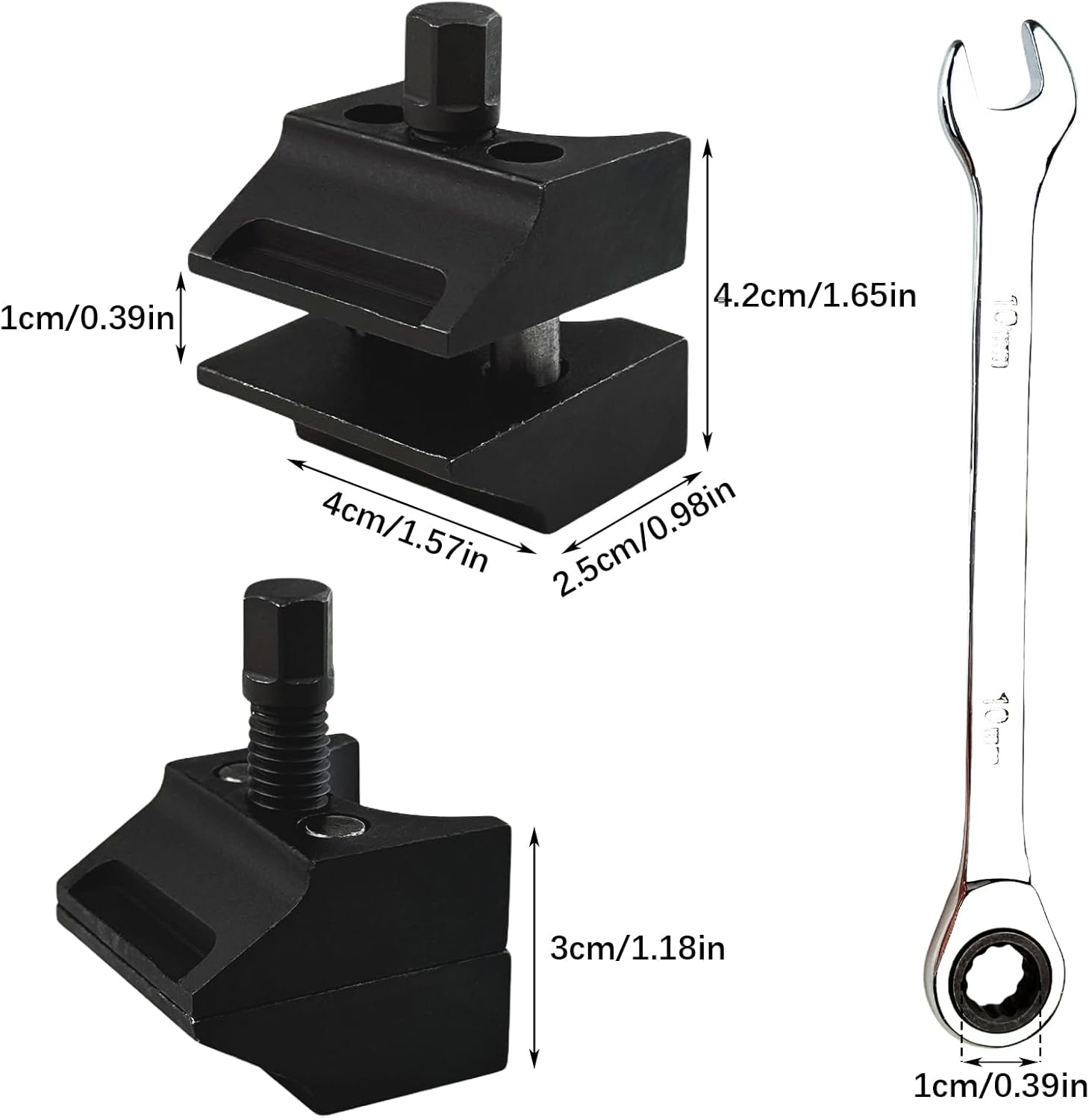 Suspension Strut Split Tool, Universal Suspension Strut Split Spreader Hub Steering Knuckle Spreader Compatible with Volkswagen Audi BMW Ford Peugeot Citro&euml;n