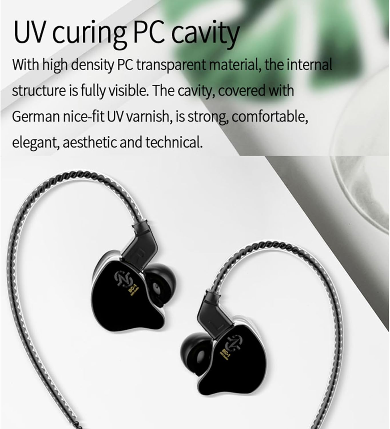 Generic Melody in Ear Monitors Earphones Noise Canceling Stage Dynamic Headphones with 10Mm Dynamic Coil Hi Fi Stereo Sound Wired Earbuds image number 6