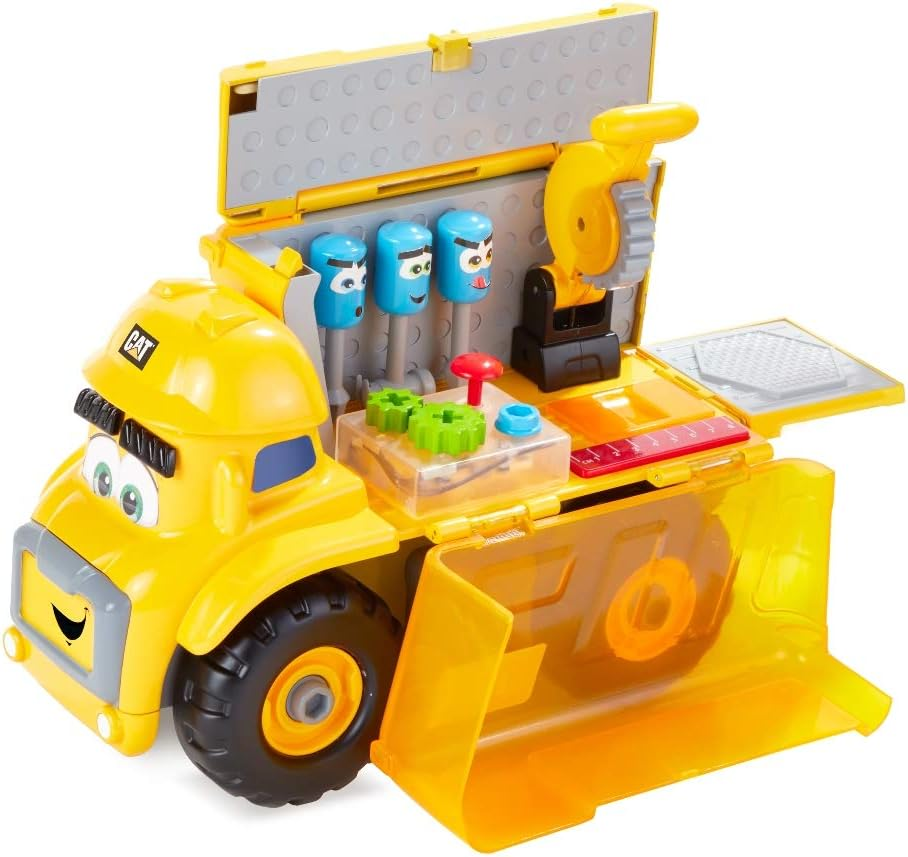 Cat Junior Crew Fix-It Phillip Truck Toy image number 6