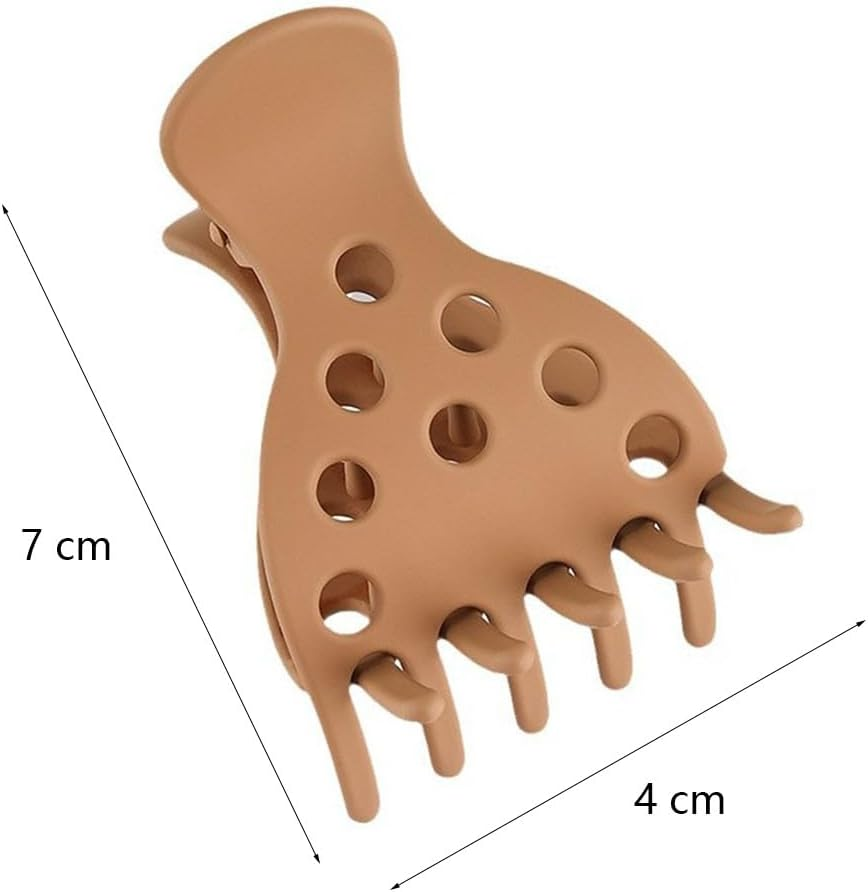 EOMECUIGAO Jaw Clamps Volume Curly Hair Claw 6 PCS Bounce Curl Clip Root Lifting Clips for for Natural Volume Curls image number 5