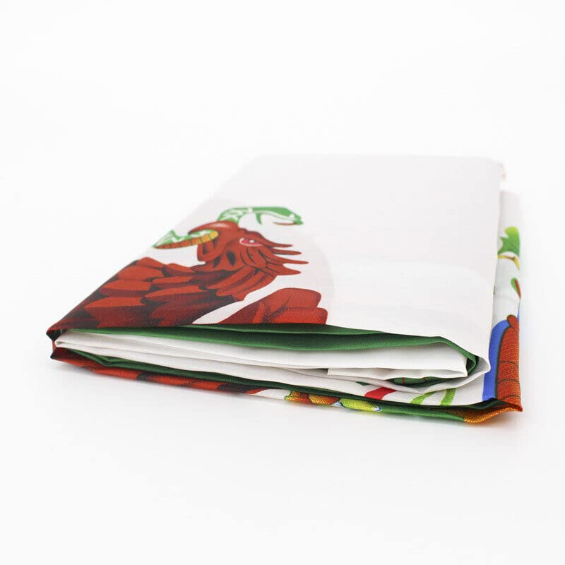 Large Mexico Mexican Flag Heavy Duty Outdoor MX 90X150Cm - 3X5Ft Mexic National Flag for Indoor and Outdoor Display