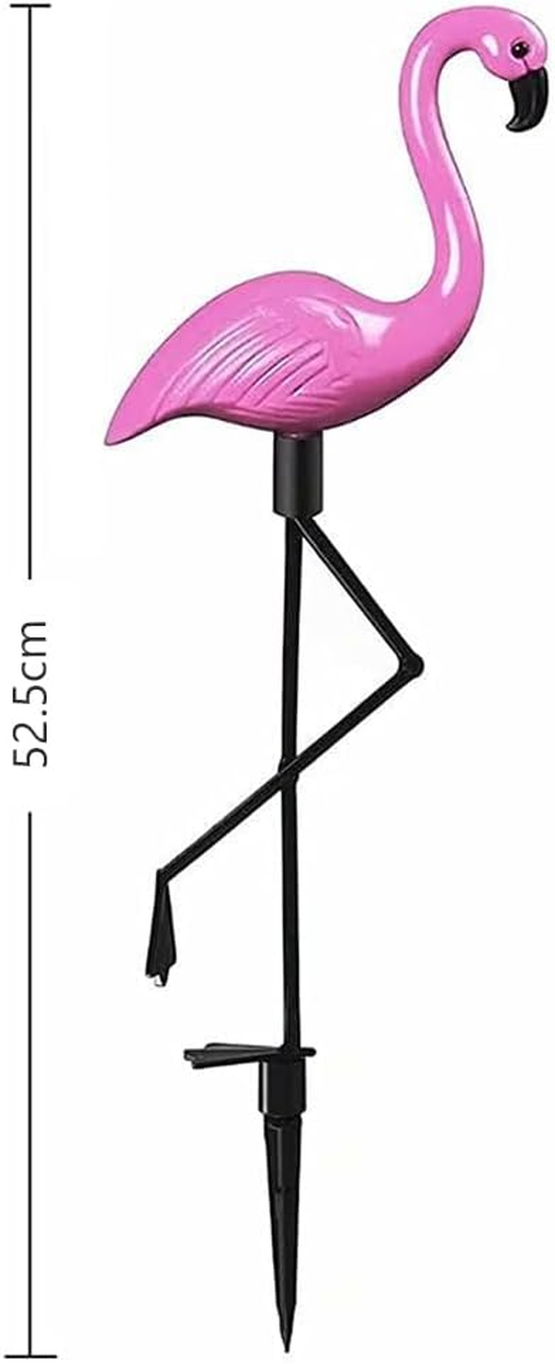Flamingo Decorative Light,Solar Garden Light,Flamingo Garden Decor,Solar Powered Stake Light,For Yard Patio Lawn Pathway Walkway Driveway,Birthday Holiday Party Night Decoration image number 2