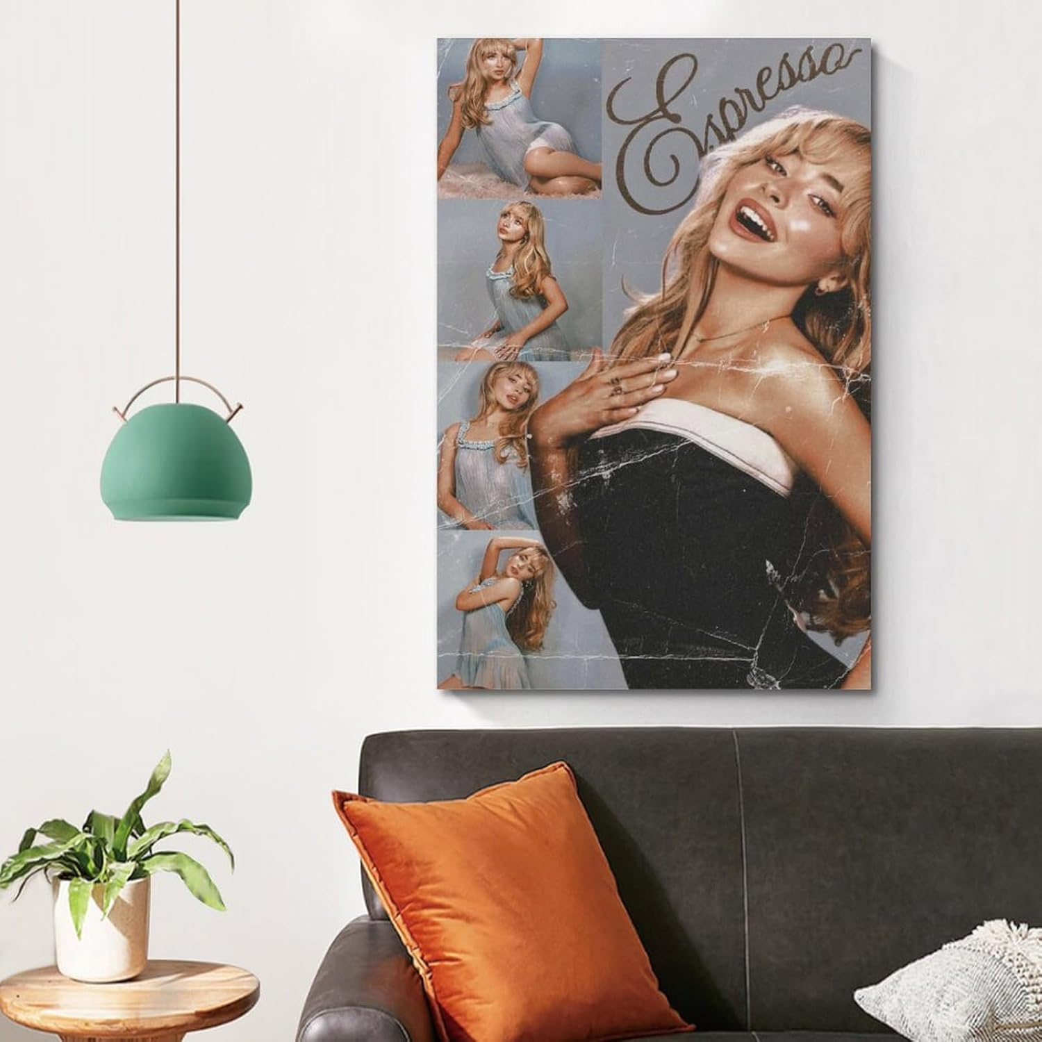 Wall Art Sabrina Music Carpenter Canvas Art Poster Poster Canvas Painting Wall Art Picture Home Decor Print for Bedroom Living Room Dorm Study Bar Office 12X18Inch(30X45Cm) image number 2