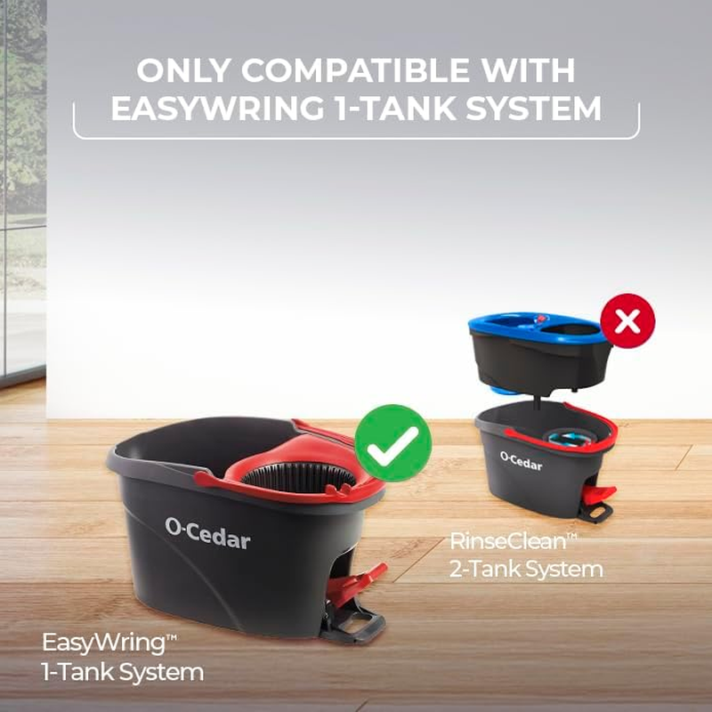 O-Cedar Easywring Spin Mop Refill (Pack of 2) image number 2