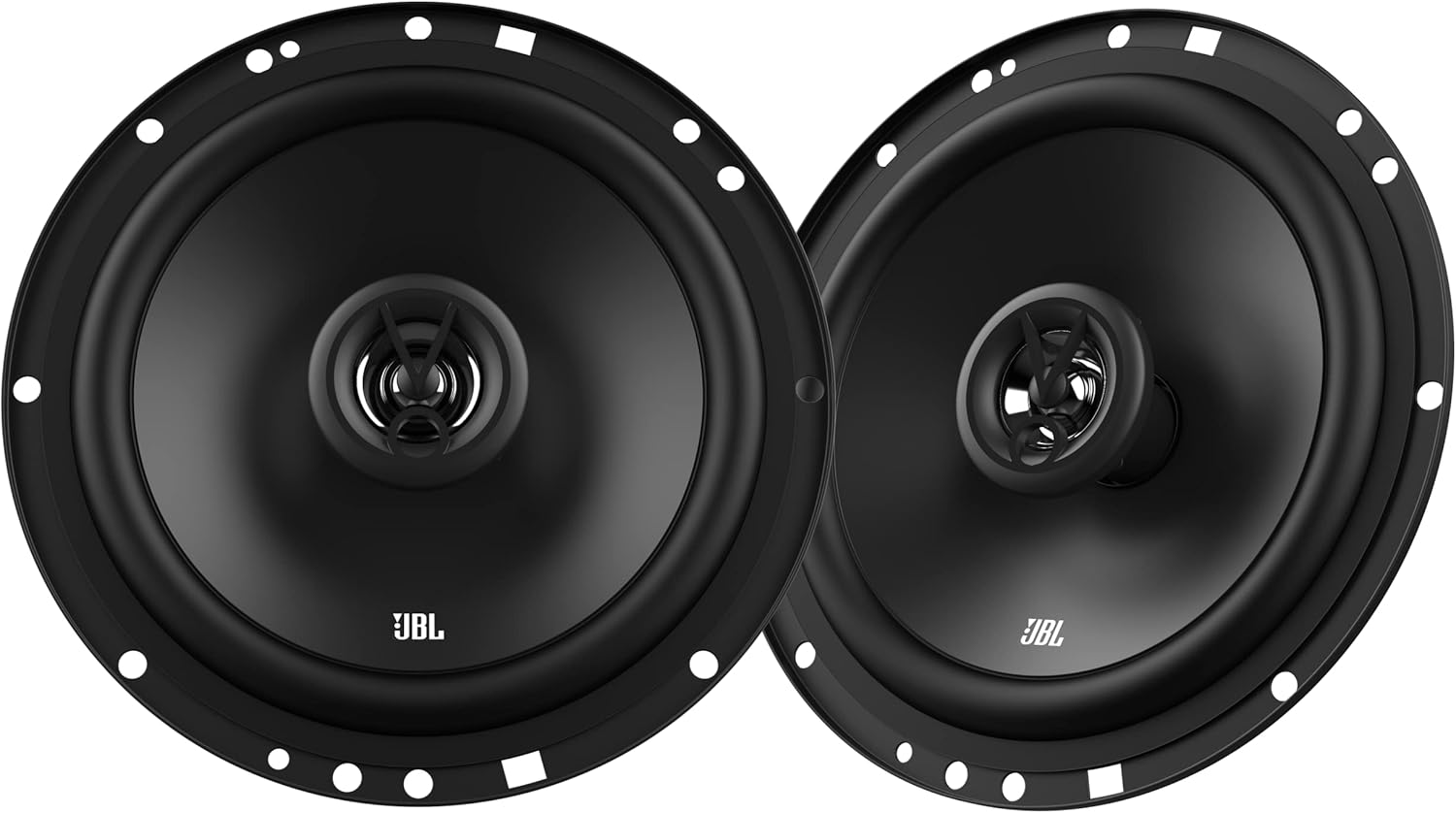 JBL Stage1 61F 2-Way Car Speaker Set by Harman Kardon - 200 Watt Car Boxes 40 Watt RMS - 2 Pieces Car Hifi JBL Box Large 16.5 Cm 165 Mm 6.5 Inches, Black image number 5