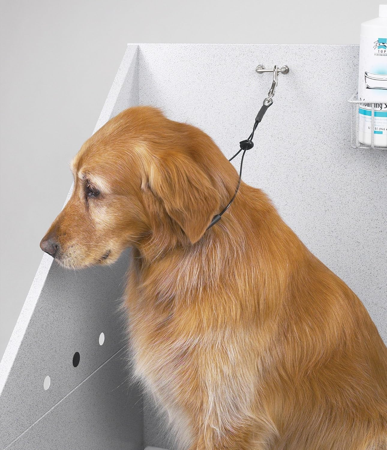 Top Performance Cable Grooming Loop - Ultra-Tough and Durable Loops to Safely Secure Dogs on Tabletops While Grooming, 19" image number 1