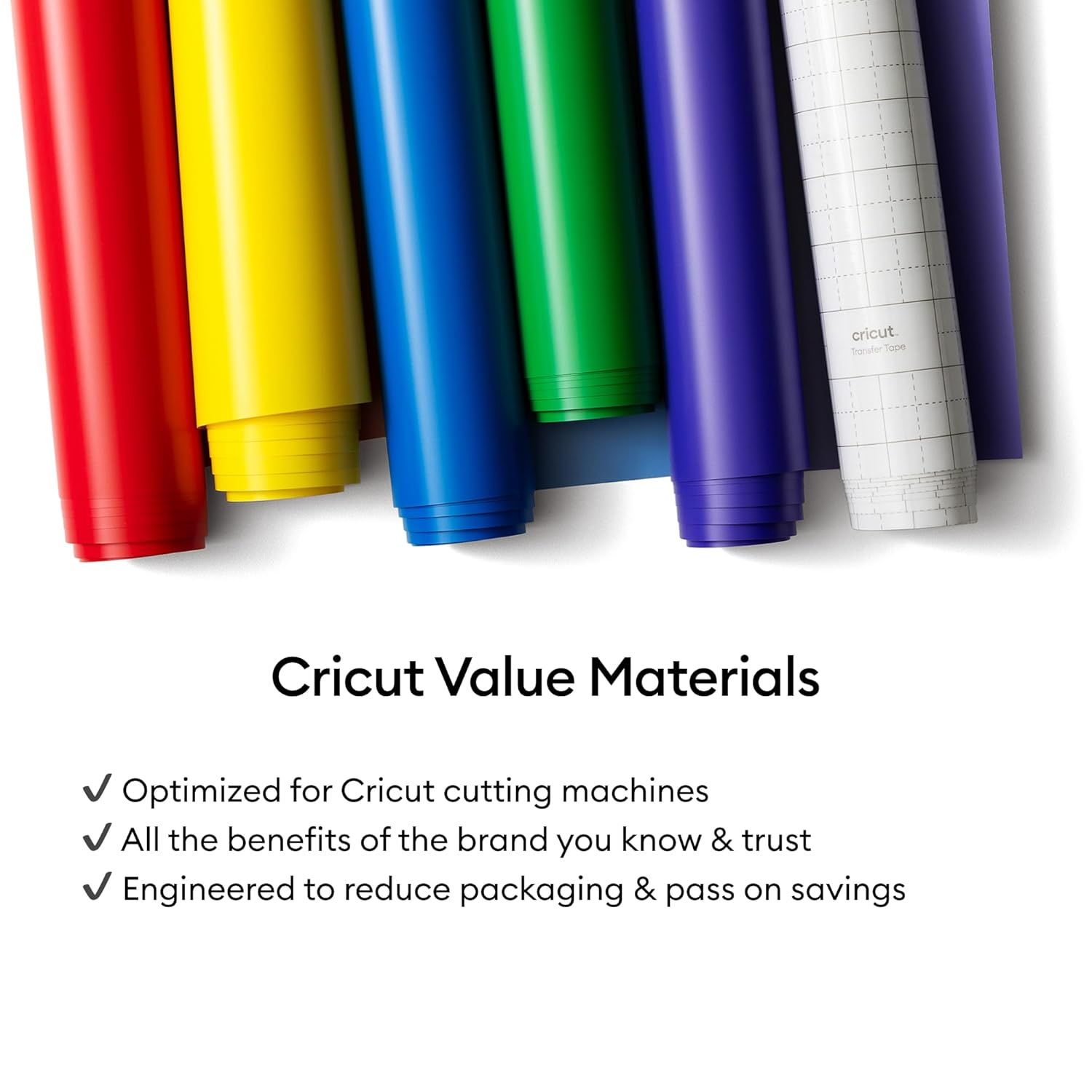 Cricut Value Transfer Tape (12In X 50Ft Roll) - Easy Transfers for Vinyl Projects - Compatible with Maker & Explore Machines image number 1