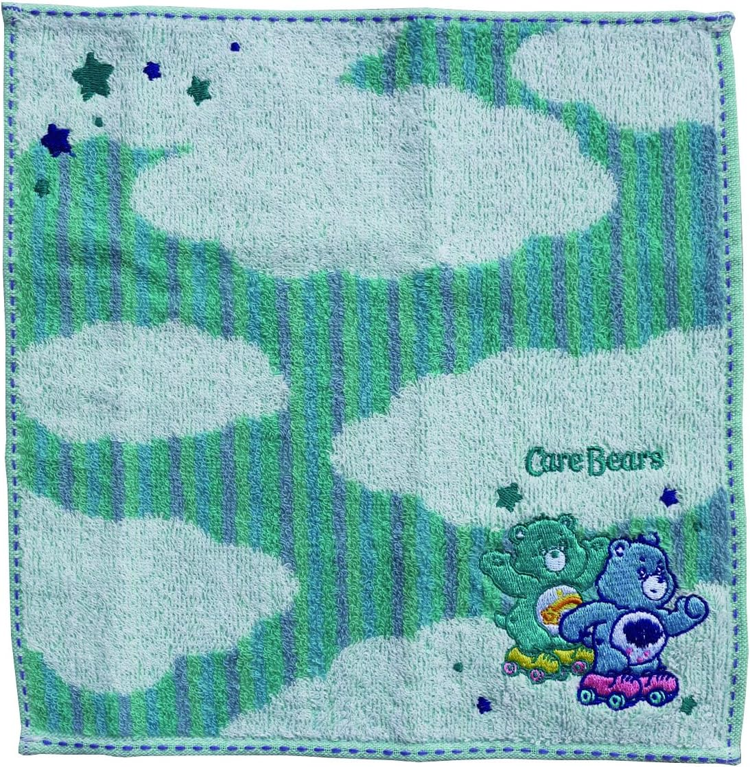 Marushin 5545003200 Mini Towel, Care Bear, Combination Bear (Pink), Handkerchief, Character, 100% Cotton, Antibacterial, Odor Resistant, Cute, Present, Gift, Birthday