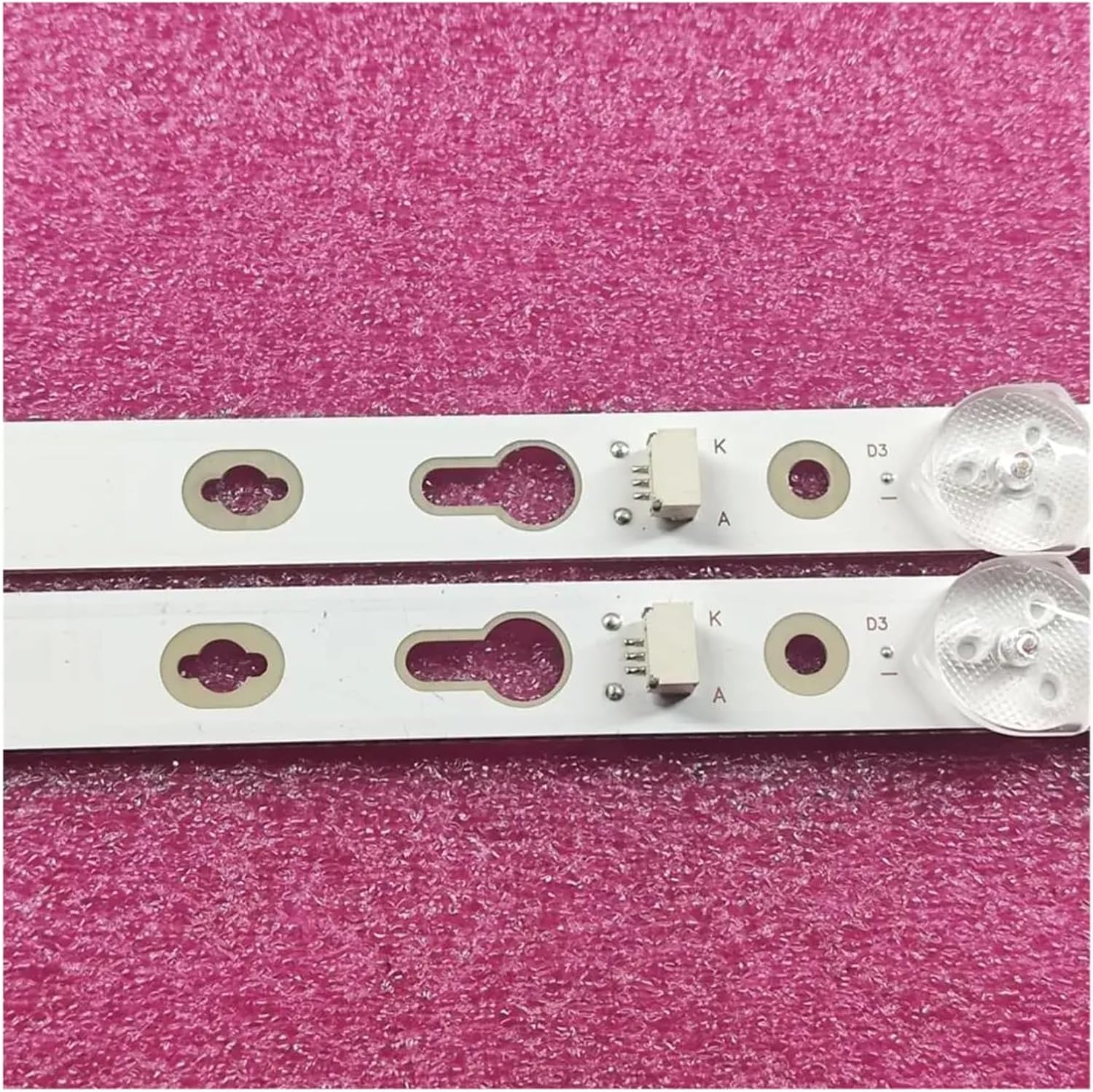 LED Strips for T.-HOMSON 32 TV 32HD3101 32HD3101X1 T.-CL32D05-ZC22AG-16 4C-LB320T-HRB 32HR332M05A7 6V CJ9W04 V4 08-32F6000-LPN002B (Color : 2 Pieces)
