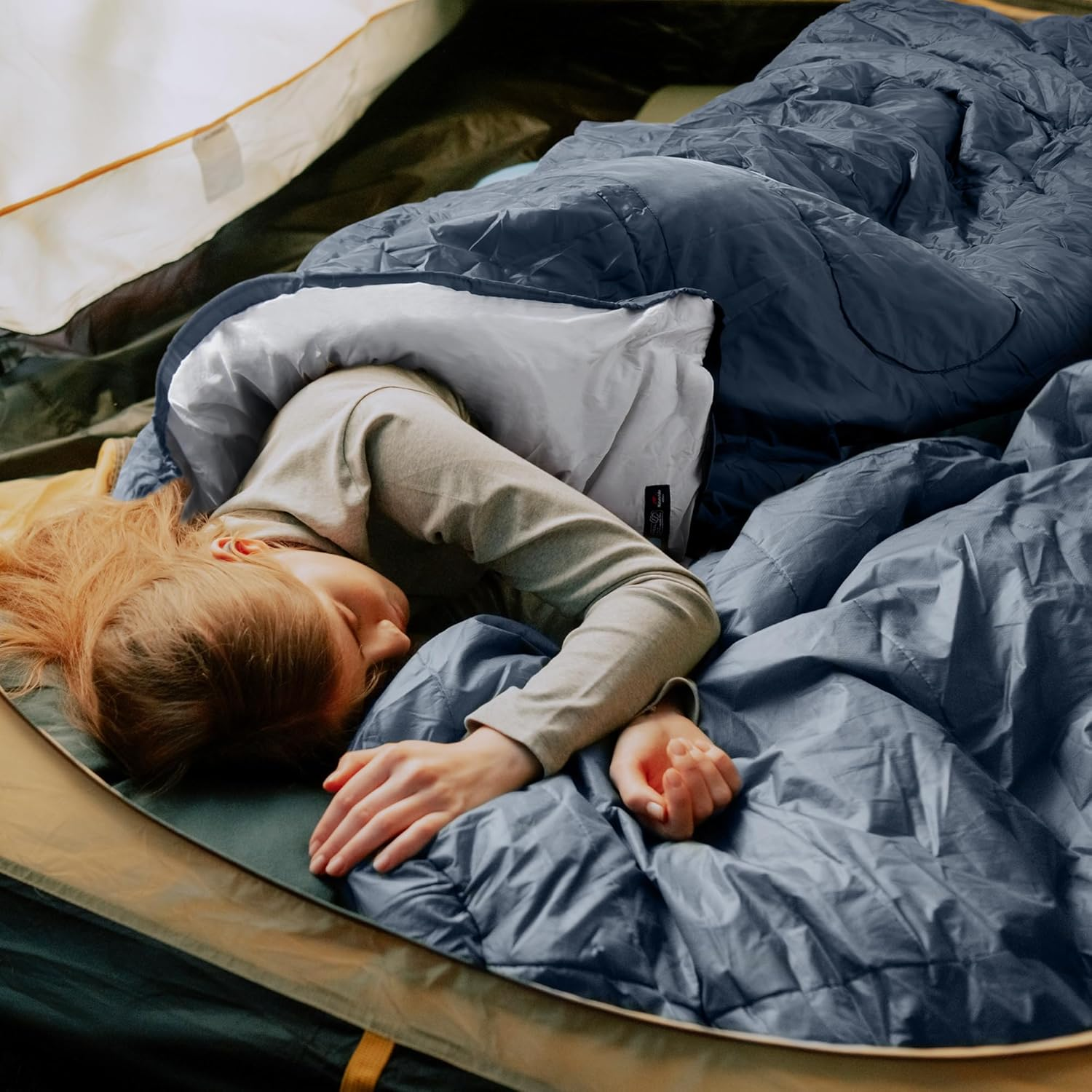 Naturehike Camping Sleeping Bag - Lightweight Waterproof Portable Splicable for Adults 3 Seasons,Hiking/Backpacking/Outdoor and Indoor Used with Storage Sack