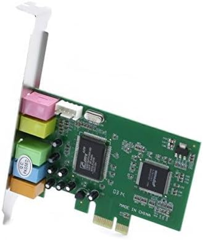 Axgear PCI Express PCI-E 5.1 Ch 6 Channel PCIE Audio Digital Sound Card Adapter New image number 5