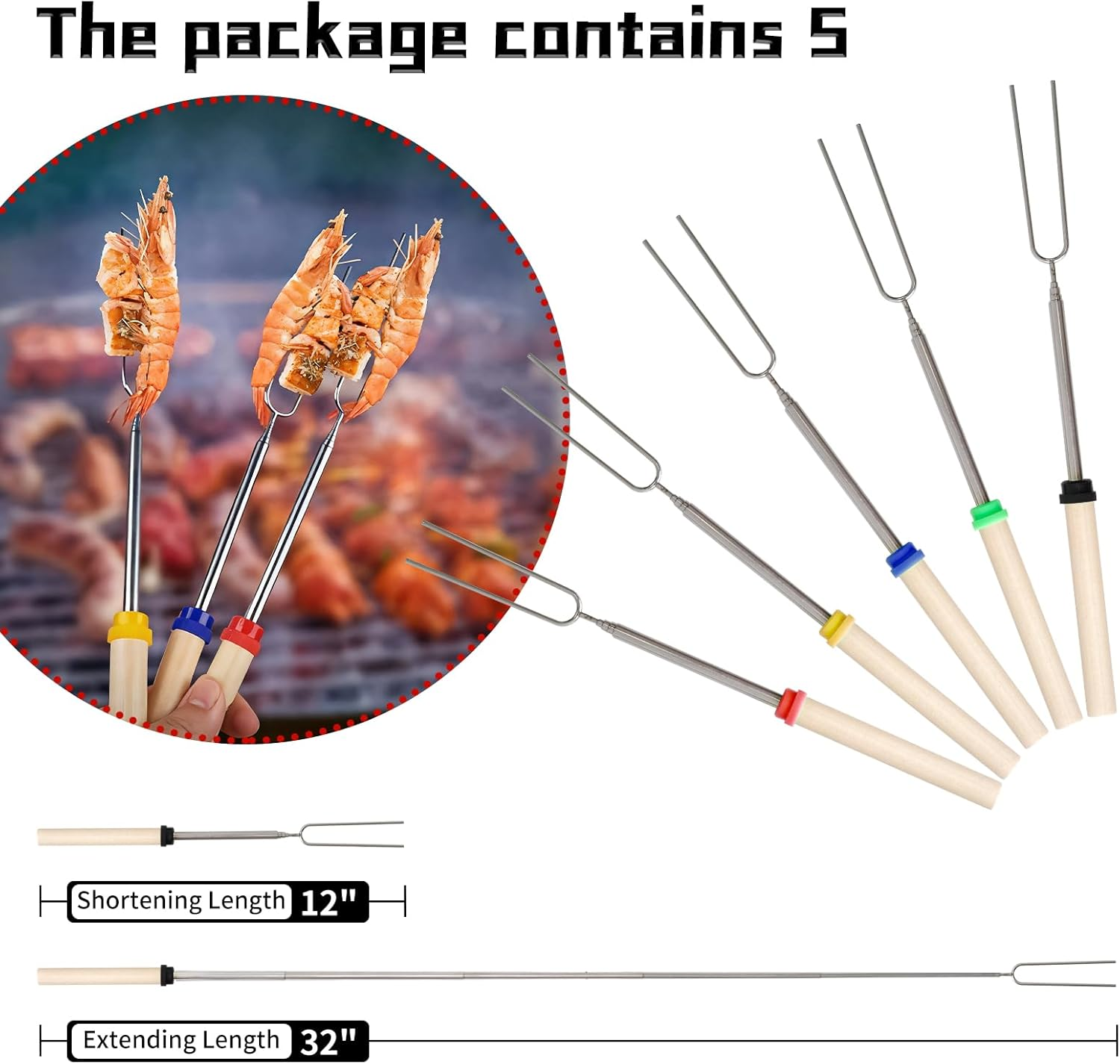 2024 Upgraded Fire Pit Spark Screen,Outdoor Fire Pit Screen with Collapsible Handle & Poker,Heavy-Duty Steel Mesh Fire Pit round Cover for Backyard/Beach/Rv Camping (24-Inch)