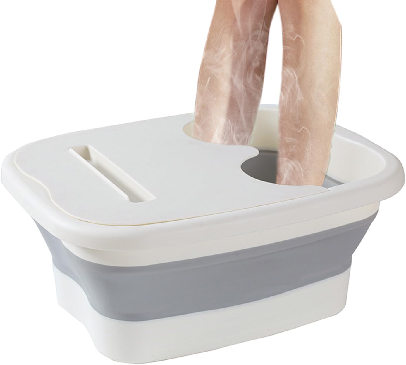 Foldable Foot Bath Tool, Foot Soak Bath Tub with Massaging Rollers, Pedicure Foot Spa for Feet Stress Relief, Foldable Foot Bath Bucket Tub, Pedicure Foot Soak Bath image number 5