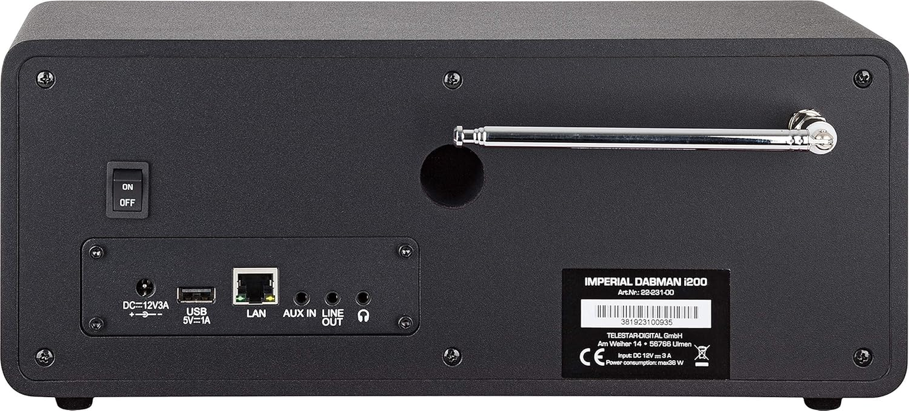 Imperial DABMAN I200 Dab+/Ukw/Internetradio, Spotify Connect