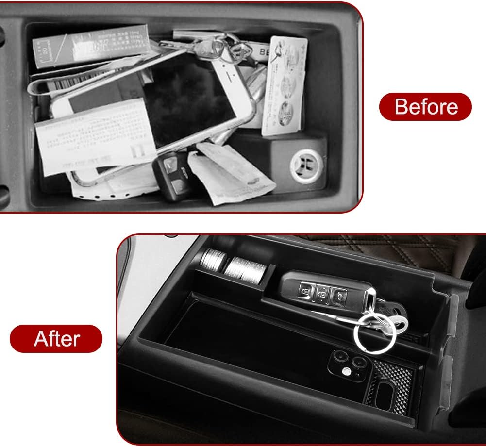 Center Console Organizer Tray Accessories Compatible with Kia Sportage NQ5 2023 2024 Armrest Storage Box Insert Pallet image number 5