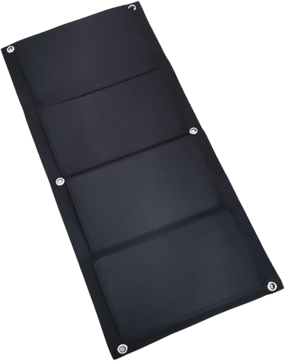 Yardwe Wall Hanging Planting Bag 4 Pockets for Compact Gardening Decor (65Cm Felt) image number 4